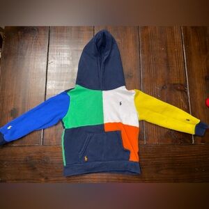 Polo by Ralph Lauren Boy’s Sz 7 Colorblock Hoodie